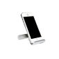 Smart Stand 712 - aluminum stand, dock, holder, base station for iPhone, Samsung Galaxy, Google, HTC, Sony Xperia, Motorola, Window, LG Smart Phone and mobile phone - gray (Wireless Phone Accessory)