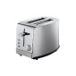 1811656 Russell Hobbs Toaster 4 slots 2 Functions Wide Inox Design 1100 W (Kitchen)