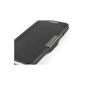 JAMMYLIZARD | Movie Stand Case Leather-look Samsung Galaxy S3, Black (Electronics)