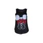 (Womens sleeveless vest top dope mouse (m8) Women sleeveless vest top dope mouse (Clothing)