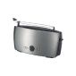 Bosch TAT6801 long slot toaster Private Collection stainless steel / black (housewares)