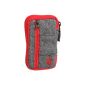 TIMBUK2 Laptop Case Sleuth Camera Pack, black / herringbone / Bixi red, 32.5 x 50 x 15 cm, 89732074 (Textiles)