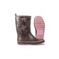 rubbe boots brown