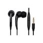 Original Sony Ericsson MH610 headset for Xperia Arc S in Black in-ear Inear Earbud Headphone Stereo (Electronics)