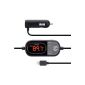 Belkin TuneCast Auto Live FM Transmitter with Lightning connector for iPhone 5 / iPhone 5S / 5G iPod Touch / iPod Nano 7G Black (Accessory)