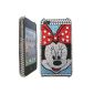 iPhone 4 / 4S Minnie Mouse Hard Case Diamond Style (Electronics)