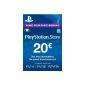 Card Playstation Network 20 [Code PS4 Game PSN, PS3, PS Vita - In French] (Software Download)