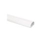 Cable channel aluminum, 33 mm.  2-piece, white (optional)