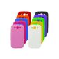 Colourful Gel silicone cell phone cases