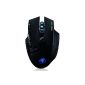 Mpow® Dragonslayer wireless mouse gamer / optical wireless gaming mouse with adjustable DPI (800 DPI, 1600 DPI, 2400 DPI, 4000 DPI) 7buttons, AvagoA3050 chipset / Maximum Acceleration: 20G / Polling rate 250-500Hz / 7000 Frame / sec dial LED scrolling in three color for PC / computer with Windows 2000 / ME / XP / Vista / 7 / 8.Mac OS X (Electronics)