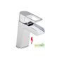 Low pressure waterfall bathroom faucet basin mixer Single lever faucet fittings Faucets Basin Faucets
