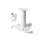 Universal projector mount in White | Aluminium ceiling mount projector projector mount | mounting bracket projector ceiling mount bracket assembly | pivotally rotated 360 degrees | up to 10kg (electronics)
