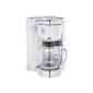 Russell Hobbs Glass Touch Coffee white / silver (household goods)