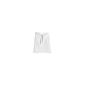 Preliminary binder white ca 60x80 cm cotton linchpin apron (Textiles)
