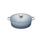 Le Creuset cast iron oval casserole Light Blue 27 cm (Kitchen)