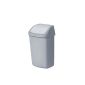 Curver 03986-856-40 waste bin Swing Top 25 L, Luna / gray (household goods)