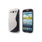 ECENCE Samsung Galaxy S3 i9300 S3 Neo i9301 protective shell case cover transparent cover 21040303 (Electronics)