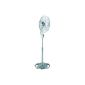 Honeywell HS-1040RE Oscillating stand fan in chrome 8 hour timer m.  Fernb.  (Tool)