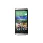 2014 HTC One (M8) Unlocked Smartphone 4G (Screen: 5 inches - 16 GB - Android 4.4 KitKat) Silver (Electronics)