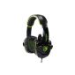 Sade SA-708 Game Stereo Headset Earphones with Microphone for PC Laptop Green Skype Computer Notebook IP87 (electronics)
