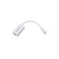 Cable Matters 2.0 MHL to HDMI adapter with integrated USB charging and charging 2 m cable for Samsung Galaxy S3 / S4 / S5 / Note 2 / Note 3 / 8.0 Note / Note 10.1 - White (Electronics)