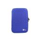 BLUE 7.5 inch hard case for Samsung Galaxy Tab 3 Kids SM-T2105 Kids Tablet PC (Electronics)