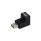 LINDY angle adapter (angled downward, USB 2.0, male to female, 90 ° angle) (Accessories)