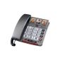 Amplicomms PowerTel 68 Plus Big Button Corded Telephone Answering amplified with visual Speed ​​Dial (Electronics)