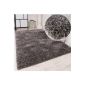 Shaggy rug, high pile shaggy easy Heather Qualitatively u Inexpensive plain gray, size:. 200x290 cm