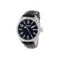 Golana - TE100.1 - Terra - Pro - All Terrain - Steel Men Watch - Quartz Analog - Dater - Black Dial - Black Leather Strap (Watch)