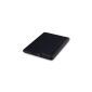 Amazon Kindle 4 TPU Silicone Skin CASE COVER BAG IN BLACK + QUBITS MICROFIBER TISSUE (Wireless Phone Accessory)