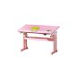 Links 99800350 Children's desk student desk desk nursery table, pink (household goods)