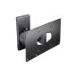 Hama TV wall mount Motion, tiltable, swiveling (fully articulated), for 25-81 cm diagonal (10 - 32 inches), max.20 kg, VESA 200 x 100 wall spacing 12.5 cm, black (Accessories)