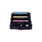 Premium Set Toner HP CF210A - CF213A for HP LaserJet Pro 200 Color MFP M276nw - BK, Cy, Ma, Ye - (Electronics)