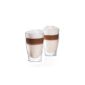 Tchibo Cafissimo latte macchiato glasses 2er double hand-blown (household goods)
