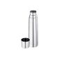 Isosteel VA-9554 Vacuum Flask 0.9L of 18/8 stainless steel with a screw cap and cups (household goods)