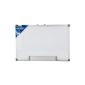 Idena 568 019 - Whiteboard aluminum frame, 40 x 60 cm, with pen tray (Office supplies & stationery)