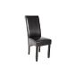 TecTake dining room chair lounge chairs 105cm black furniture living room furniture