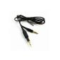 1x AKG K450 K451 replacement audio cable for K480 Q460 earpiece (Electronics)