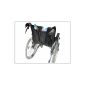 Wheelchair mains string bag with lining, black (Personal Care)