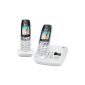 Gigaset C620 A DUO Cordless Phones Answering Screen White (Electronics)