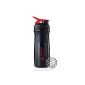 Blender Bottle Blender Sport Black-Red, 1-pack (household goods)