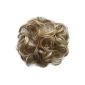 PRETTY SHOP hairband scrunchy Scrunchie Scrunchy updos Hairpiece Hair Thickening plait blondmix G13C_27H613 (Personal Care)