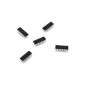 5pcs 16pin Input 8 Bits Series-Parallel-Output Shift Register to 74HC595N