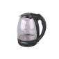 HOFFMANNS 1.8 liter glass kettle 2000W with automatic shutdown, LED lighting,