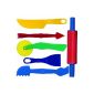 Gowi 185-15 kneading tool, toy kitchen, Set of 6 (Toys)