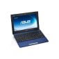 Asus 1025C-BLU026S Netbook 10.1 