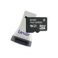 LSDMI16GBSBEUR Lexar micro SDHC 16GB + card reader (Electronics)