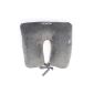 Daydream 2in1 neck pillow with micro beads, gray (Personal Care)