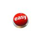 Staples Easy Button red / gray PU = 1 (Office supplies & stationery)